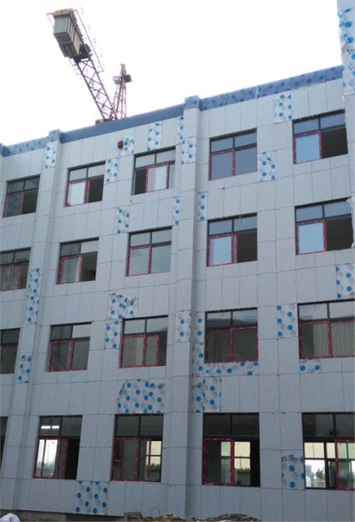 保温装饰一体化板工程案例巡展之安丘新瑞新能源办公楼